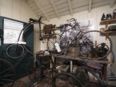 Brooklands Museum Surrey Bicycles ERA Shed By Jason Dodd