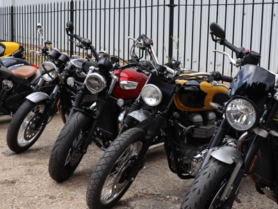 Brooklands Header Motorcycle