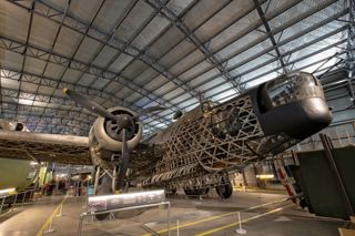 Brooklands Museum Surrey, Vickers Wellington MK1A Aircraft Factory