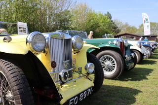 Brooklands Museum Classic Car Day Weybridge Surrey Spring Summer Easter
