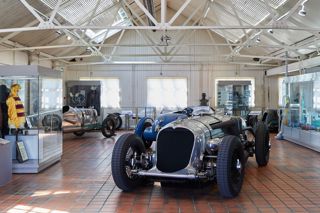 Brooklands Museum Surrey ERA Shed Napier Railton S Hogan