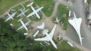 Brooklands Museum Concorde Aircraft Park Weybridge Surrey