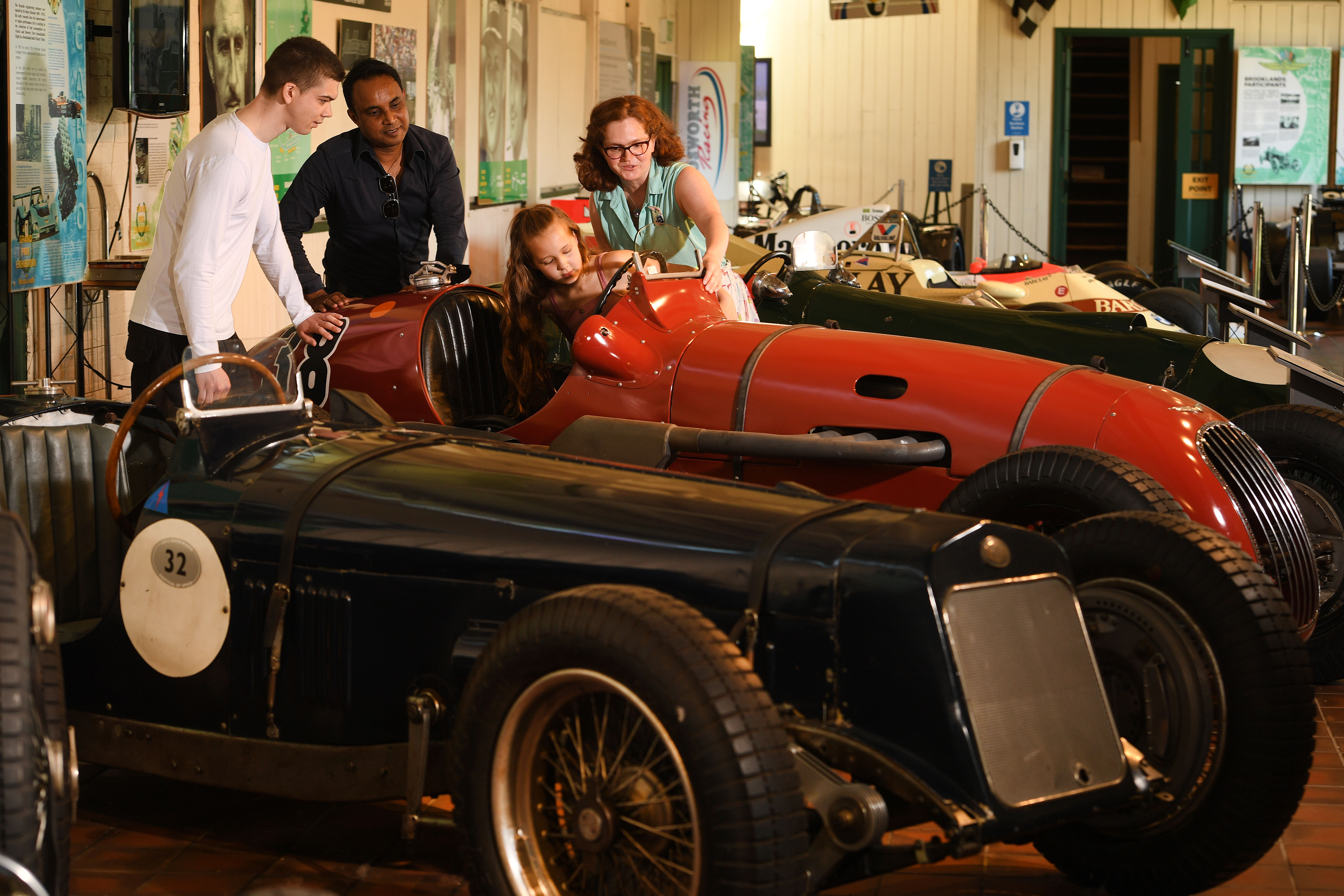 Brooklands Museum Weybridge Surrey Grand Prix F1 Simulator Track