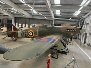 Brooklands Museum Surrey, Hawker Hurricane MKII Flight Shed
